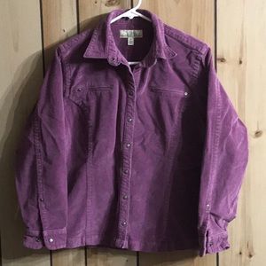 Corduroy Jacket Cabelas Violet M